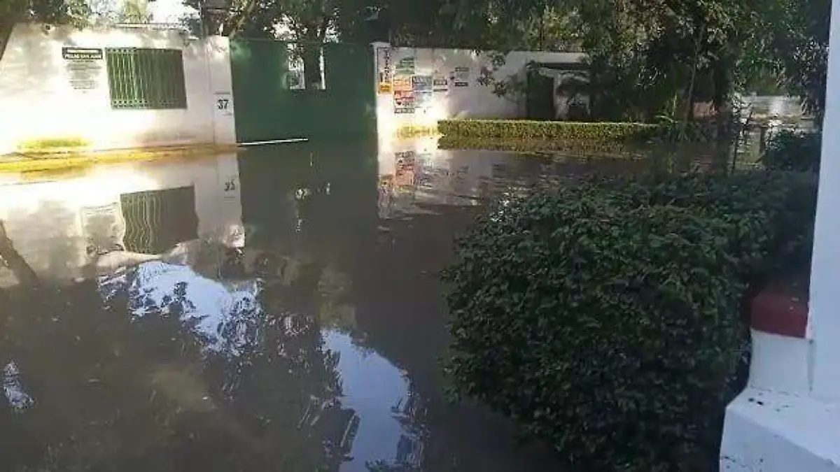 inundación en La Isla